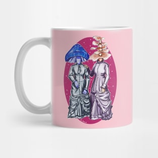 Victorian Mushroom Ladies Mug